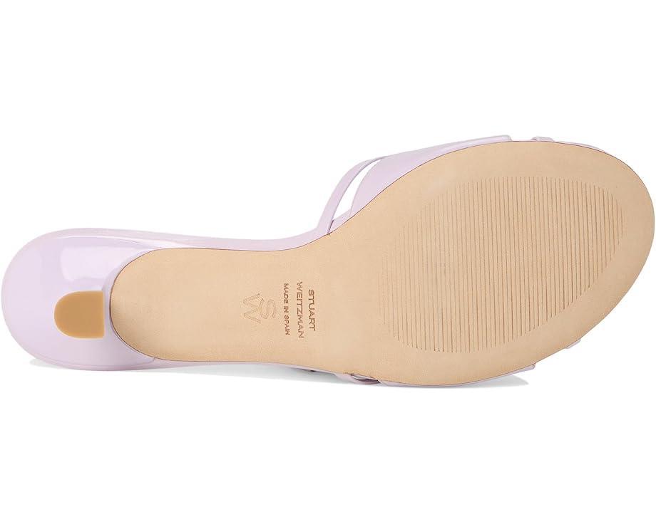 Carolina Pebbled Leather Kitten Heel Sandals Product Image