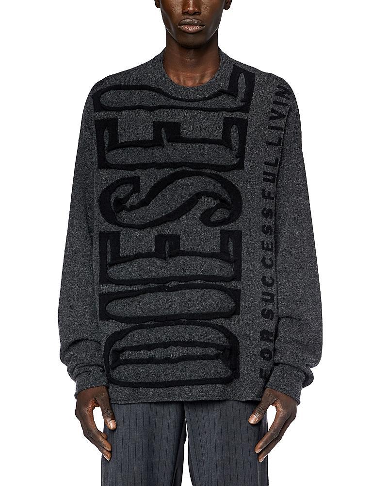 Diesel Floyd Sweater in White Product Image