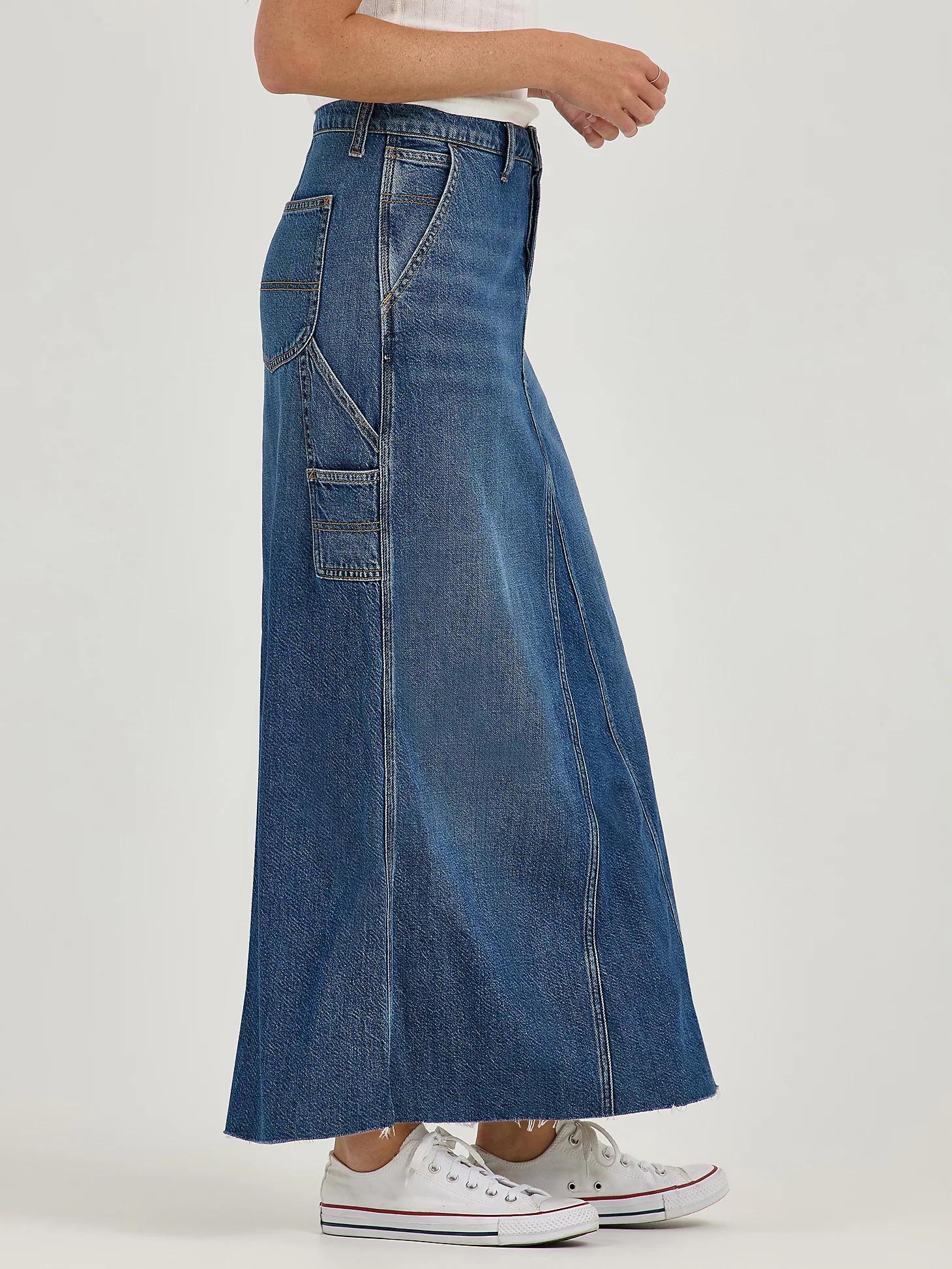 Women's Carpenter Maxi Skirt | Women's Skirts & Dresses | Lee® Product Image