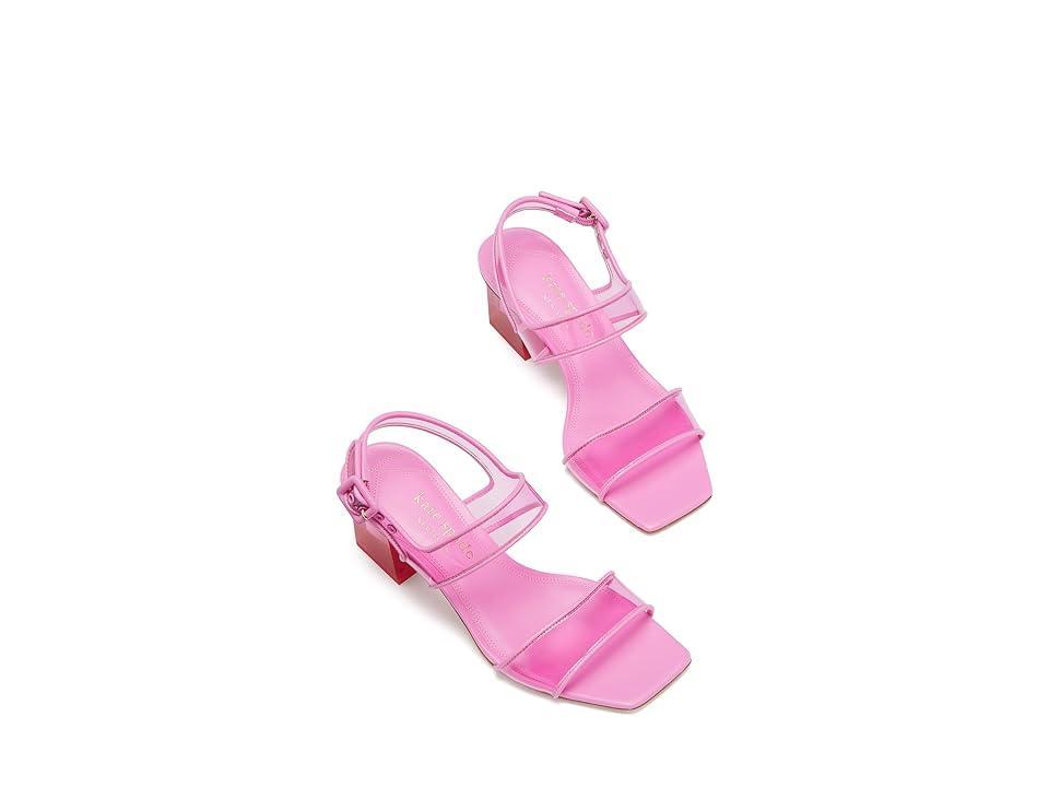 kate spade new york Womens Milani Lucite Heel Sandals Product Image