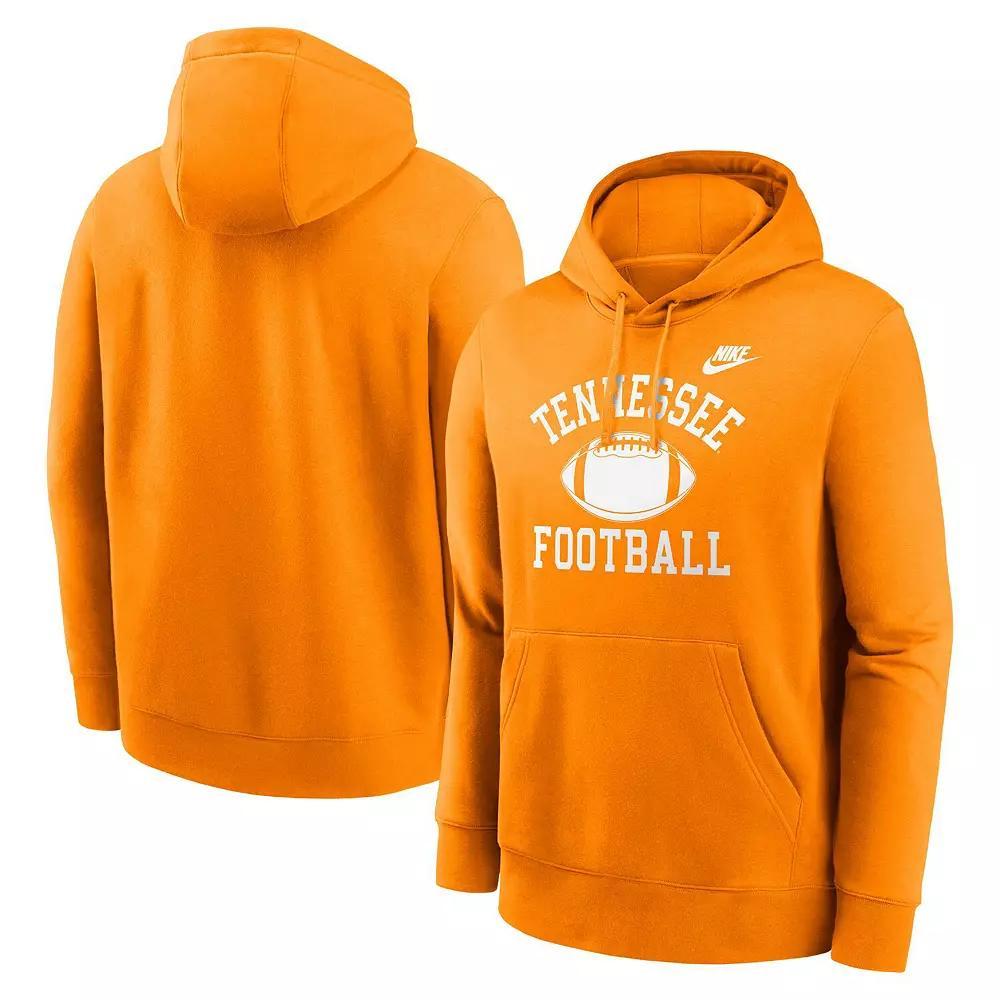 Men's Nike Tennessee Orange Tennessee Volunteers Legacy Football Icon Club Fleece Pullover Hoodie, Size: Medium Product Image