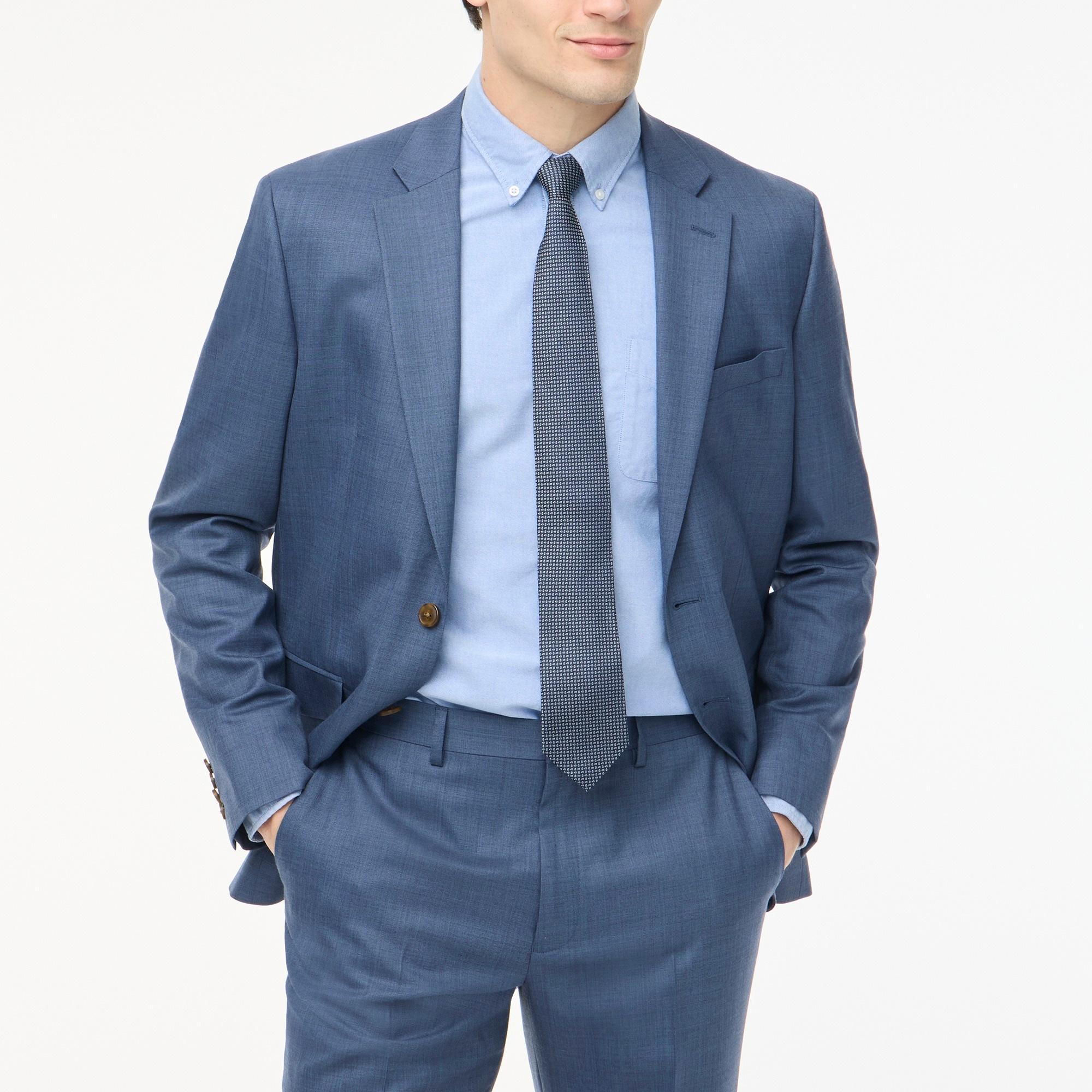 Classic-fit Thompson worsted wool suit jacket Product Image
