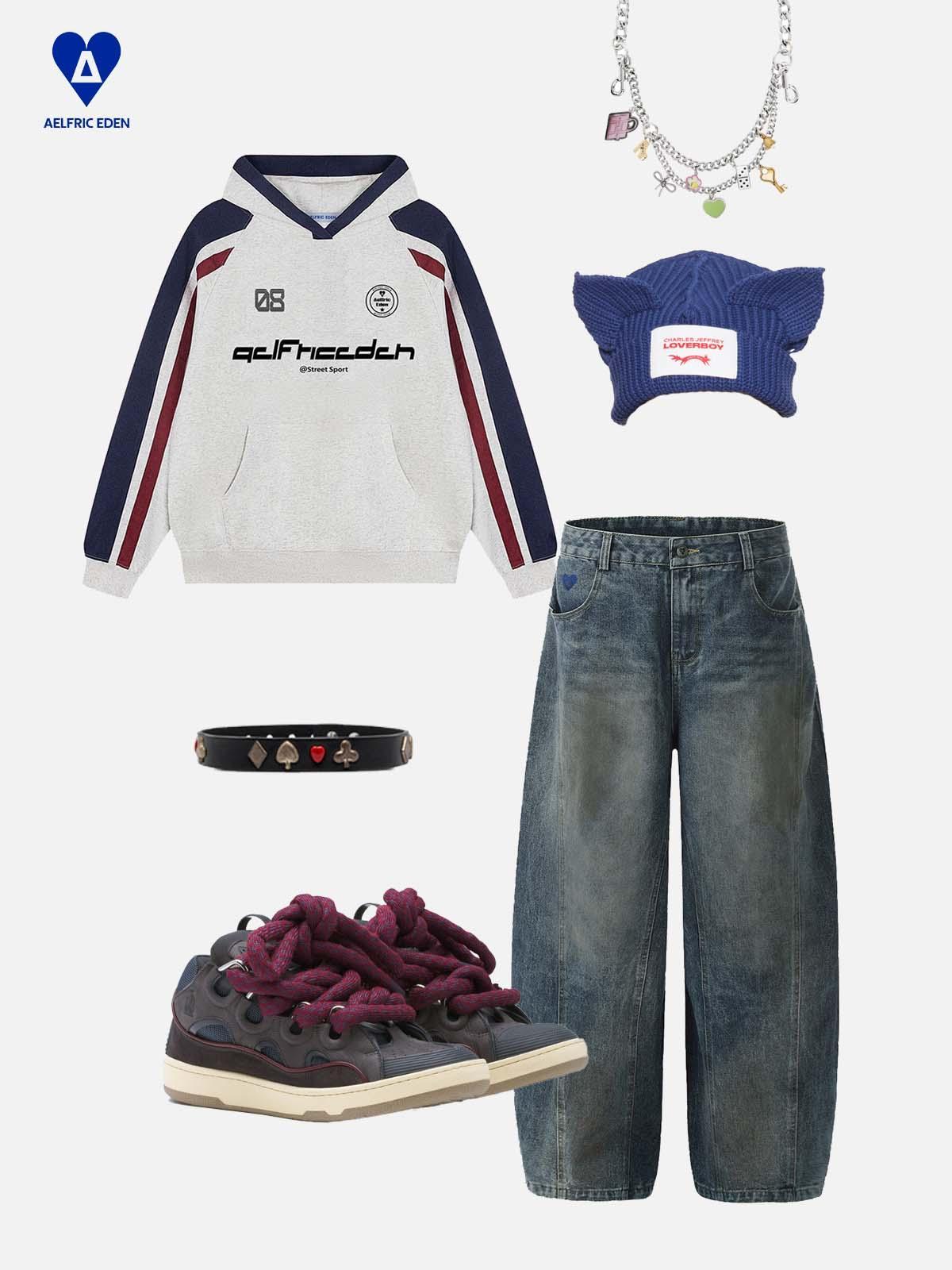 Aelfric Eden Baggy Jeans Product Image