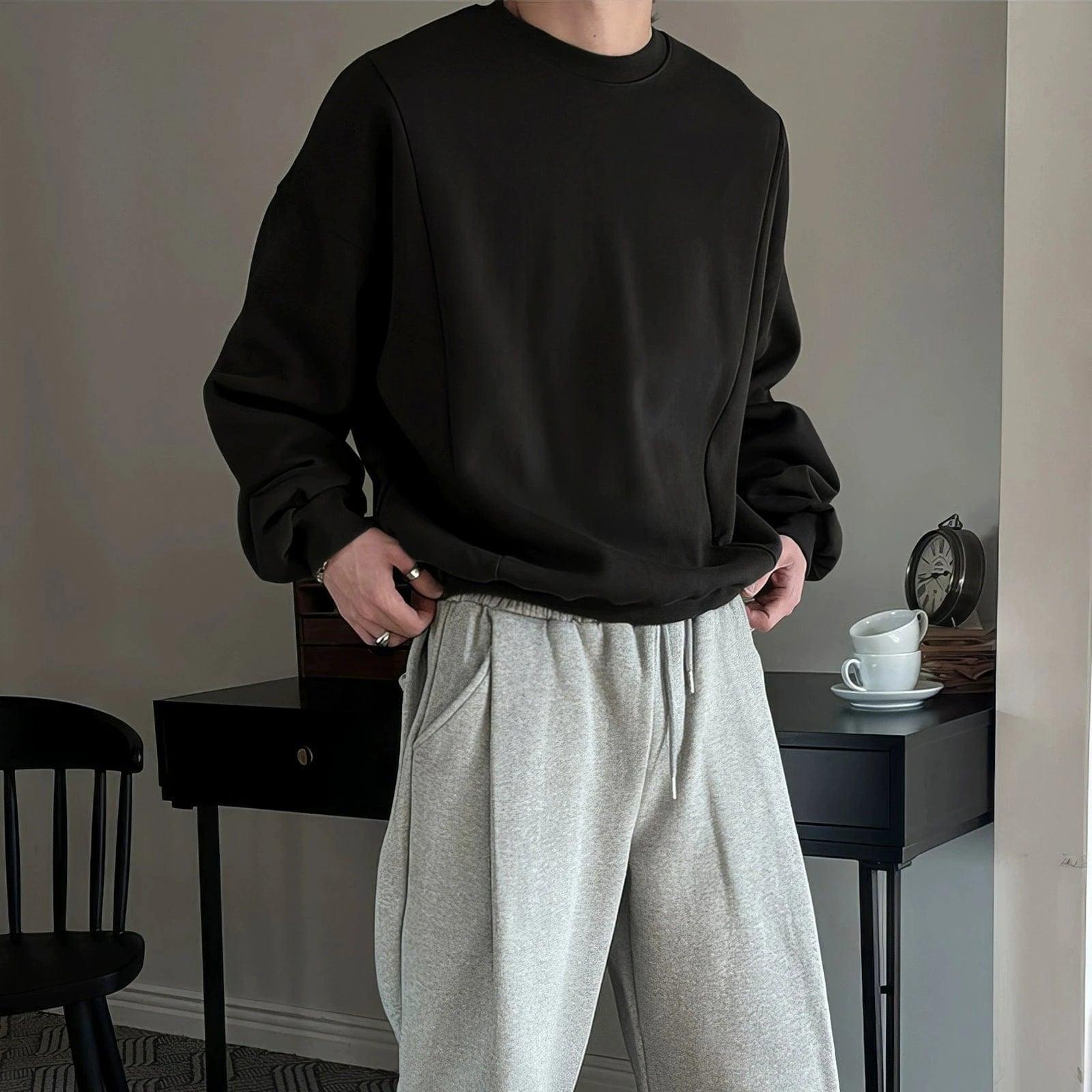 RT No. 11523 BLANK SWEATER & STRAIGHT SWEATPANTS Product Image