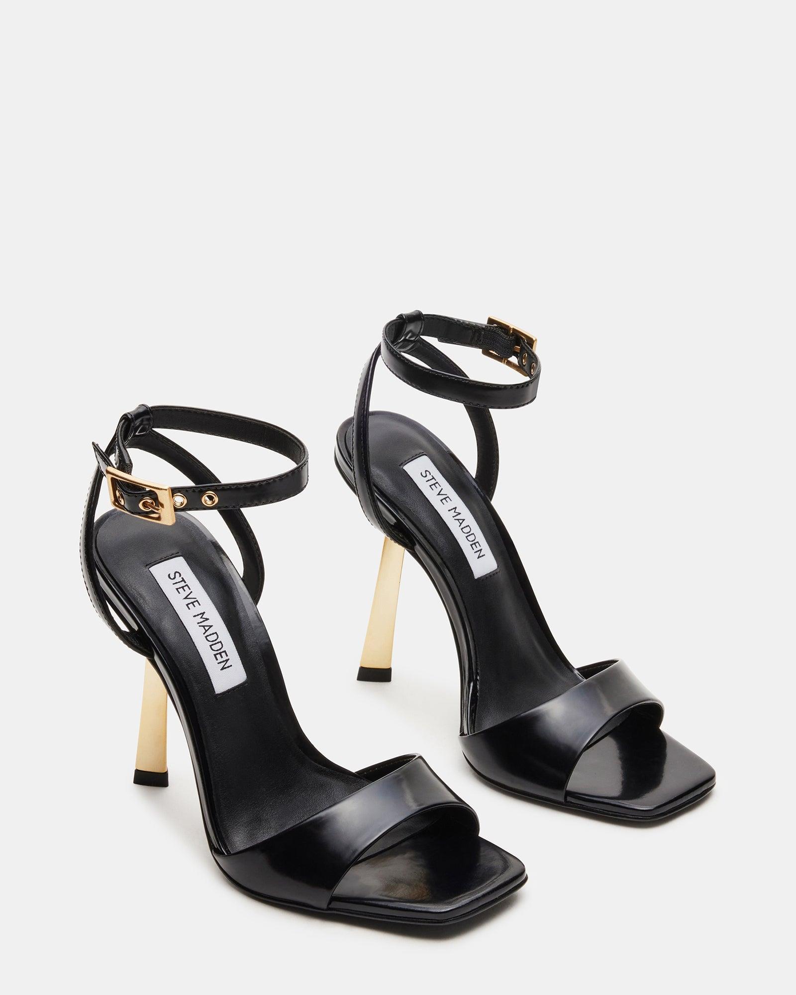 DAPHNEY BLACK LEATHER Female Product Image