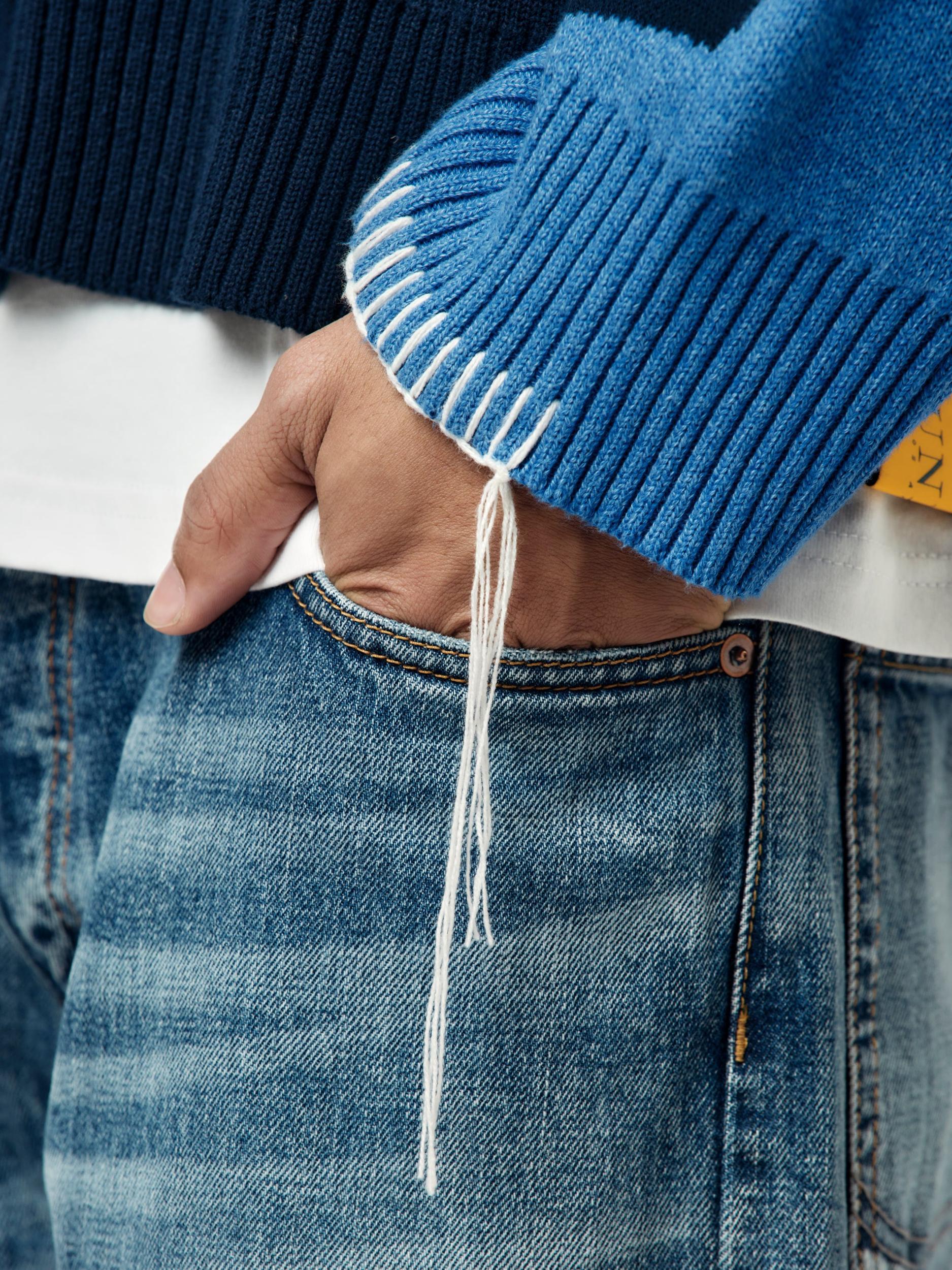 Carter L/S Sweater (Navy) Product Image