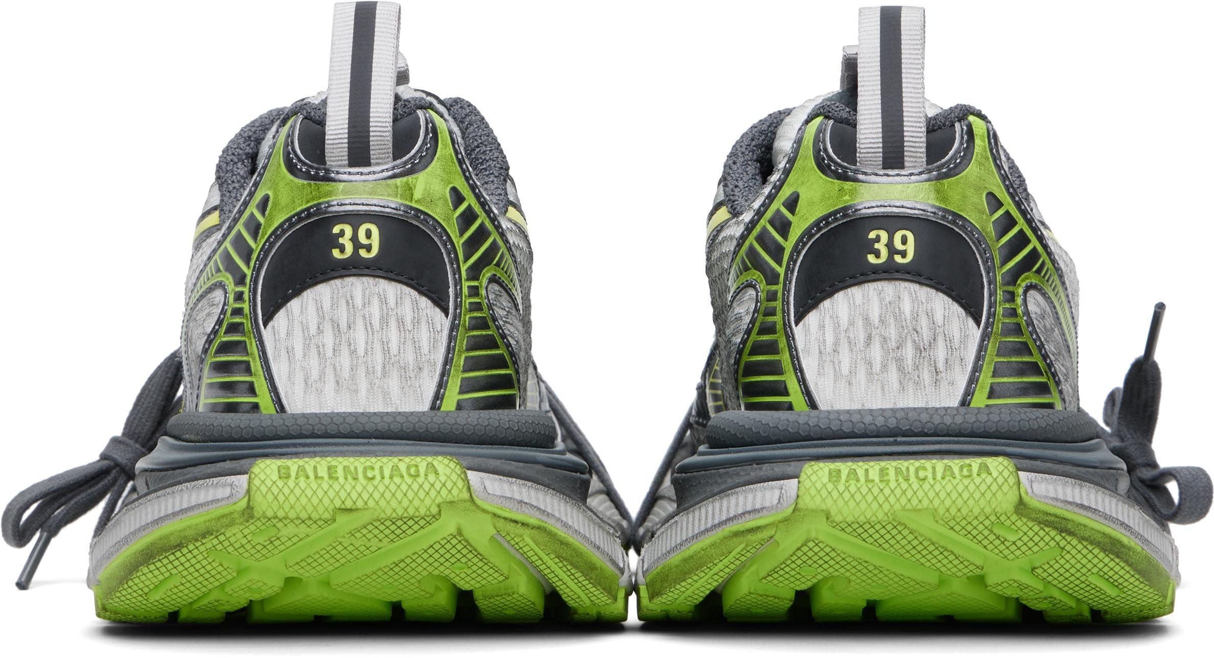BALENCIAGA Multicolor Mesh And Rubber 3xl Sneakers Product Image