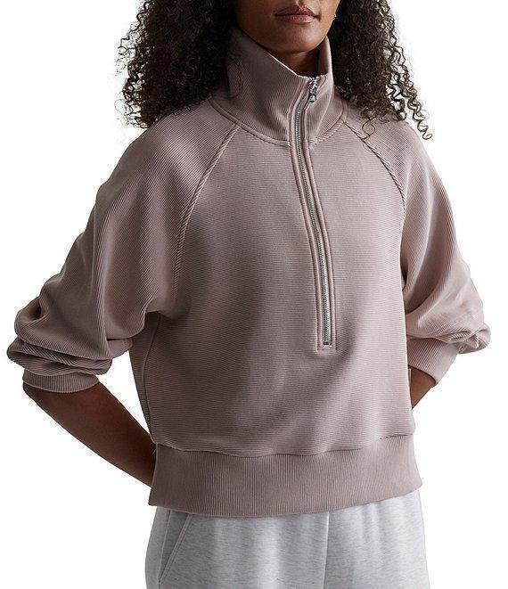 Varley Milano Mock Neck Long Sleeve Half Zip Pullover Product Image