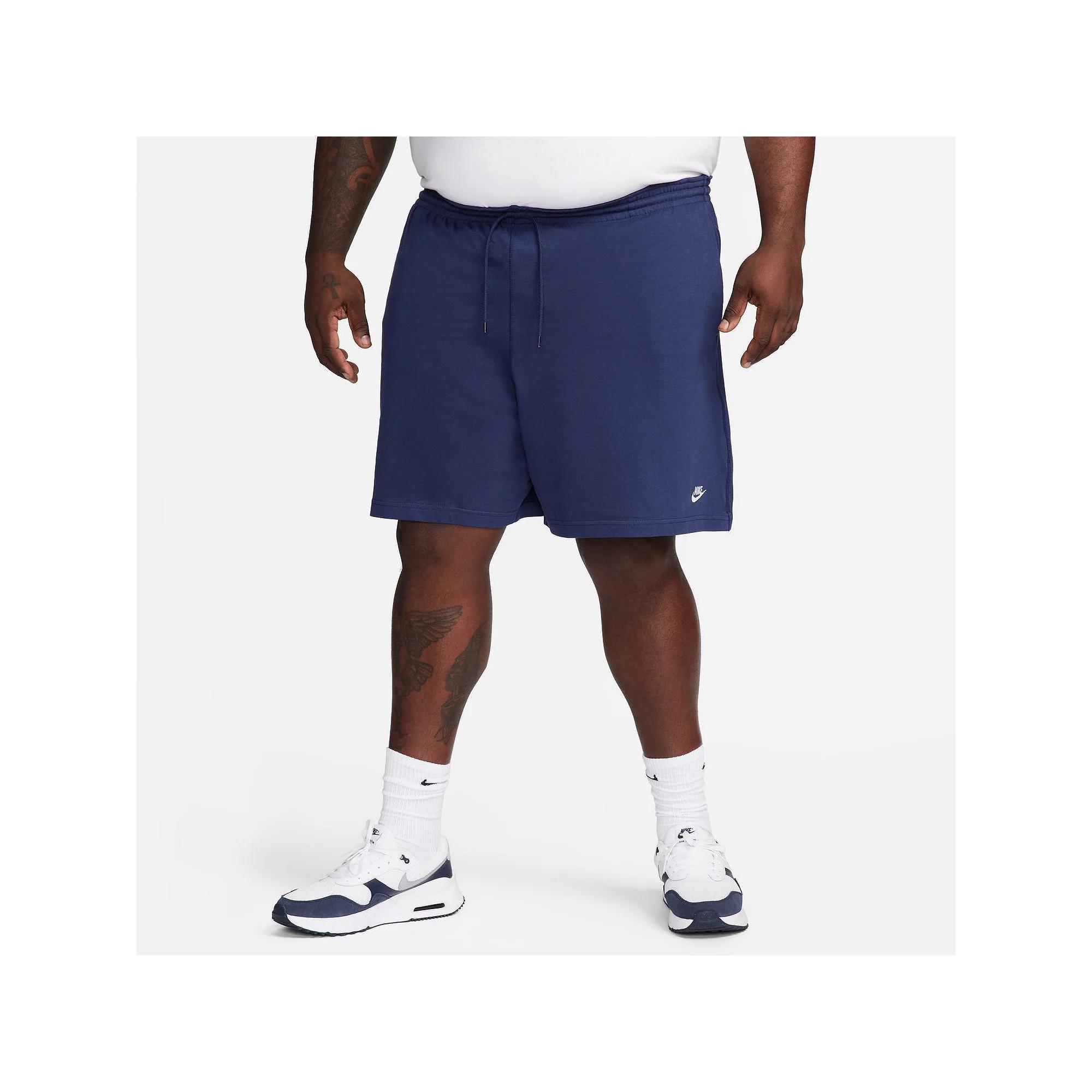 Men's Nike Club Knit Shorts, Size: XXL, Black Navy Product Image