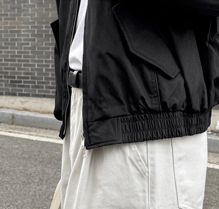RT No. 11427 BLACK ZIP-UP JK Product Image