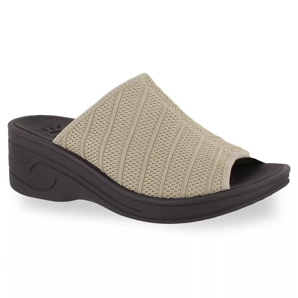 Easy Street Airy Women's Wedges, Size: 8.5 Wide, Natural Product Image
