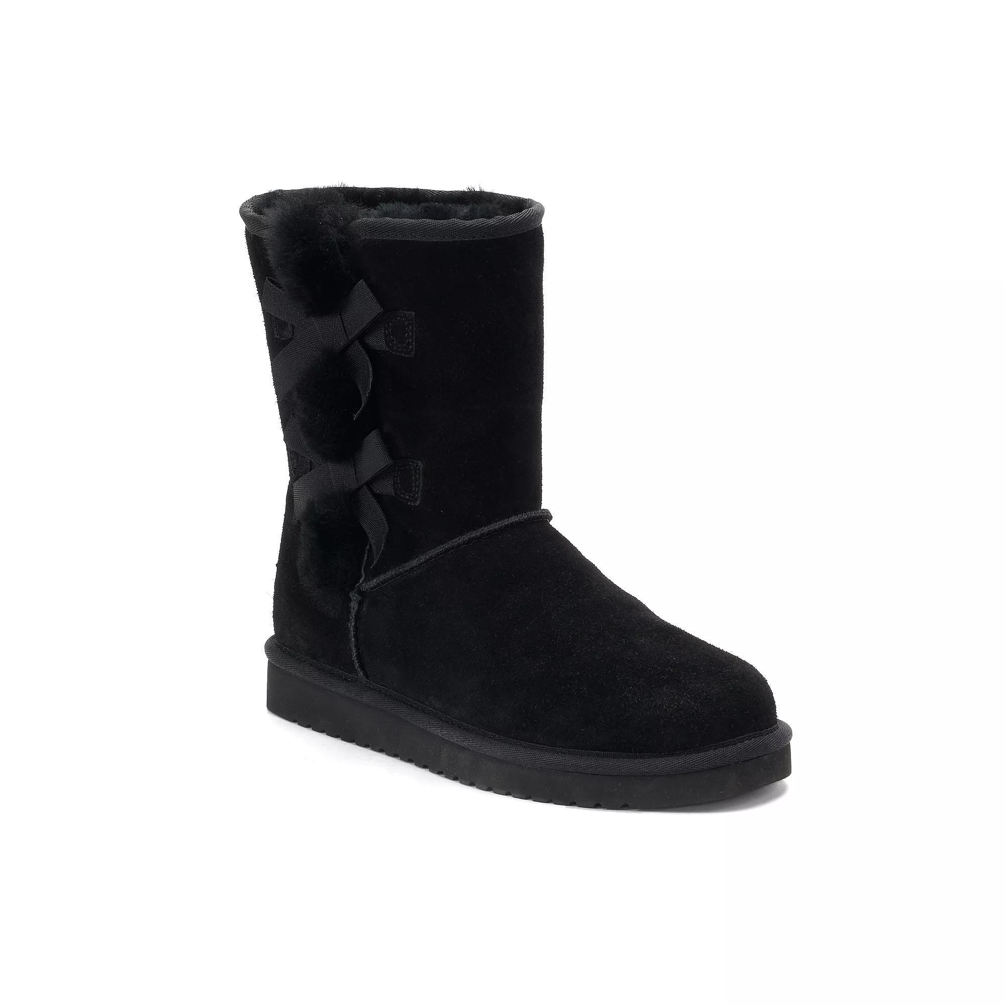 Koolaburra by UGG Victoria Short Women's Winter Boots, Size: 11, Black Black Product Image