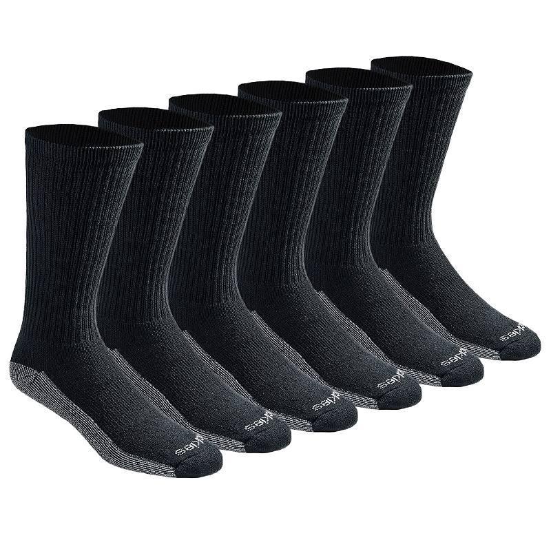 Dickies Men's Big & Tall Dri-Tech Moisture Control Casual Socks 6pk 12-14 Product Image