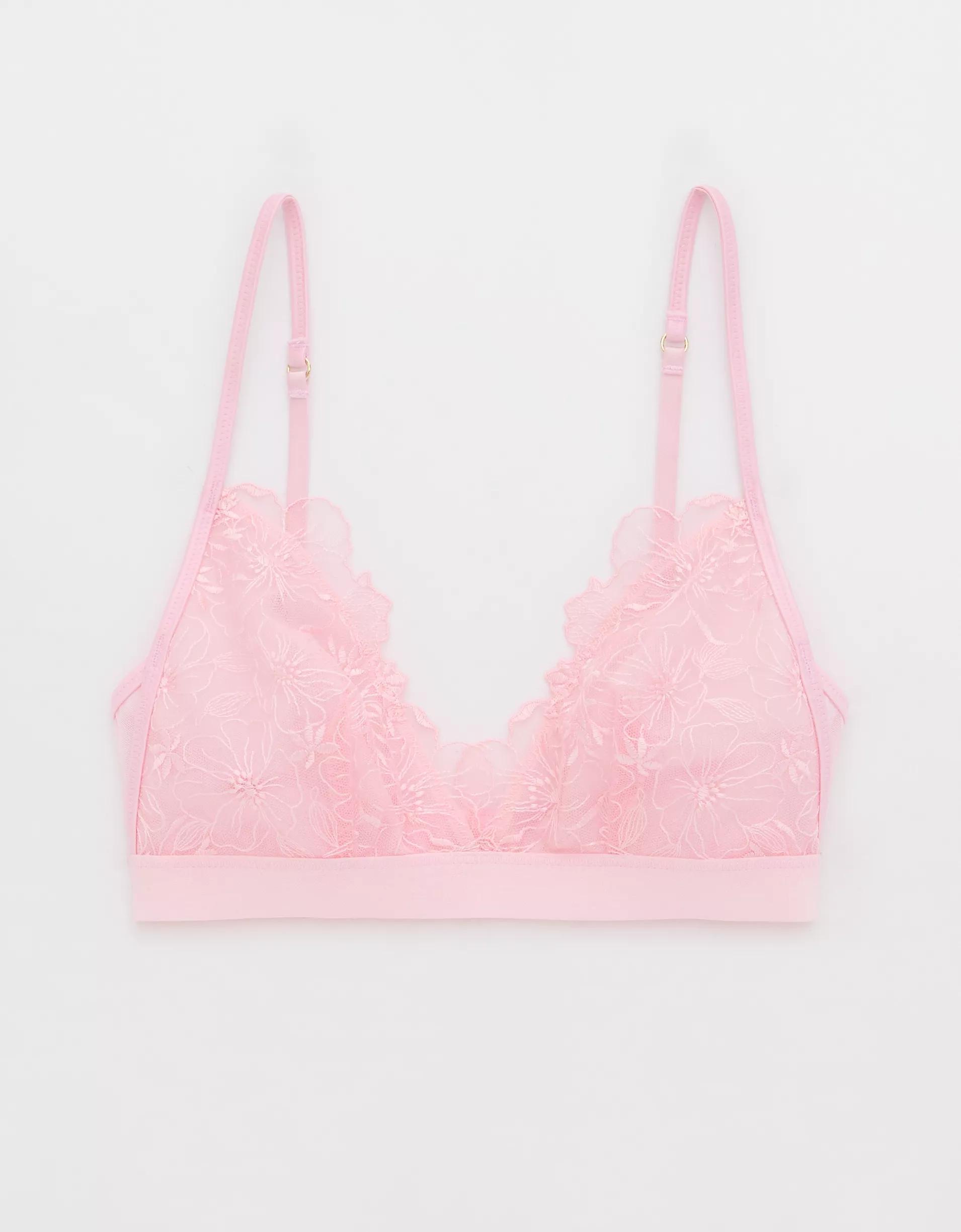 Show Off Embroidery Triangle Bralette Product Image