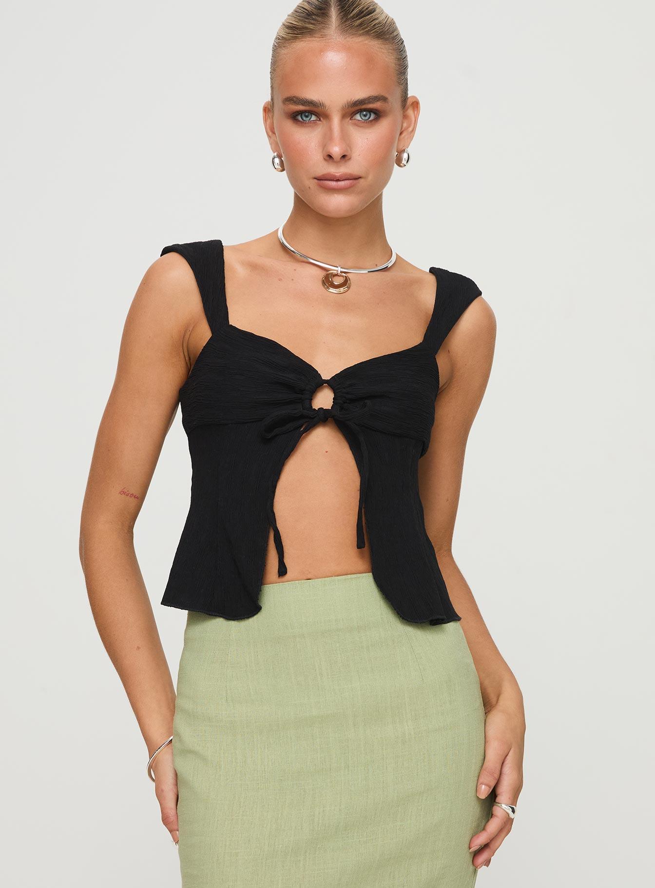 Moshe Top Black Product Image