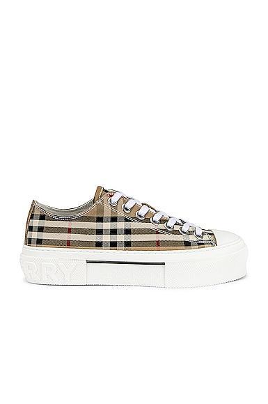 Jack Check Low-Top Sneakers Product Image