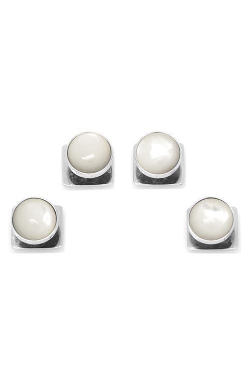 Mens Mother-of-Pearl Shirt Studs Product Image