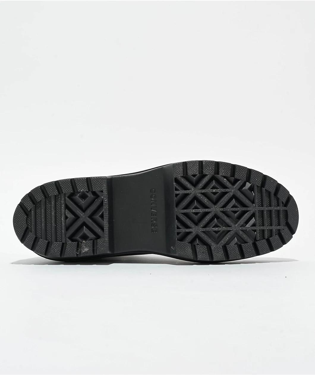 Converse Chuck Taylor All Star Lugged Heel Black Platform Shoes Product Image