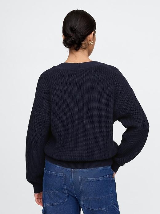 V-Neck Cardigan Product Image