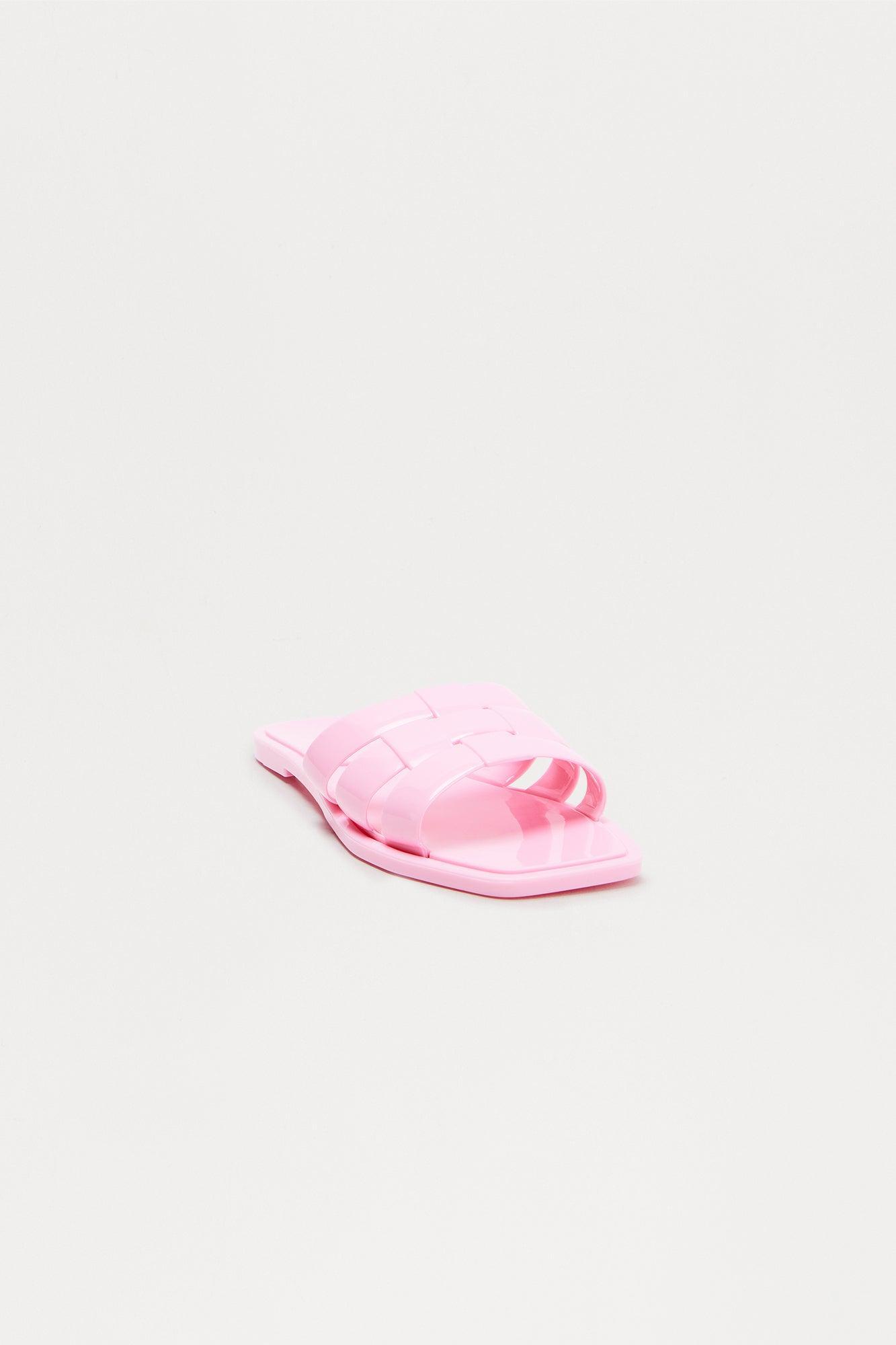 Mira Slip On Sandals - Pink Product Image