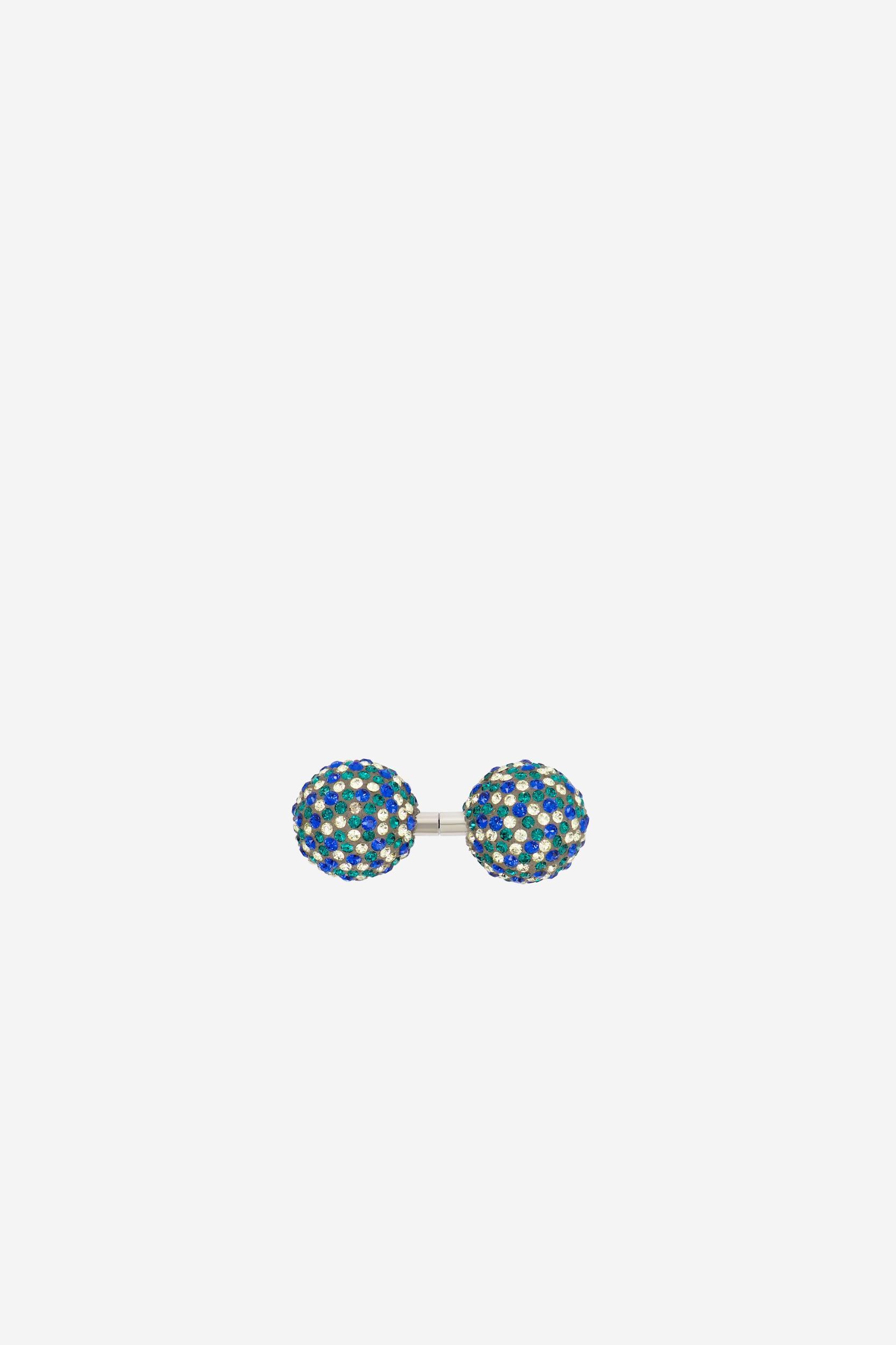 Crystal-Embellished Xl Atom Earring Product Image