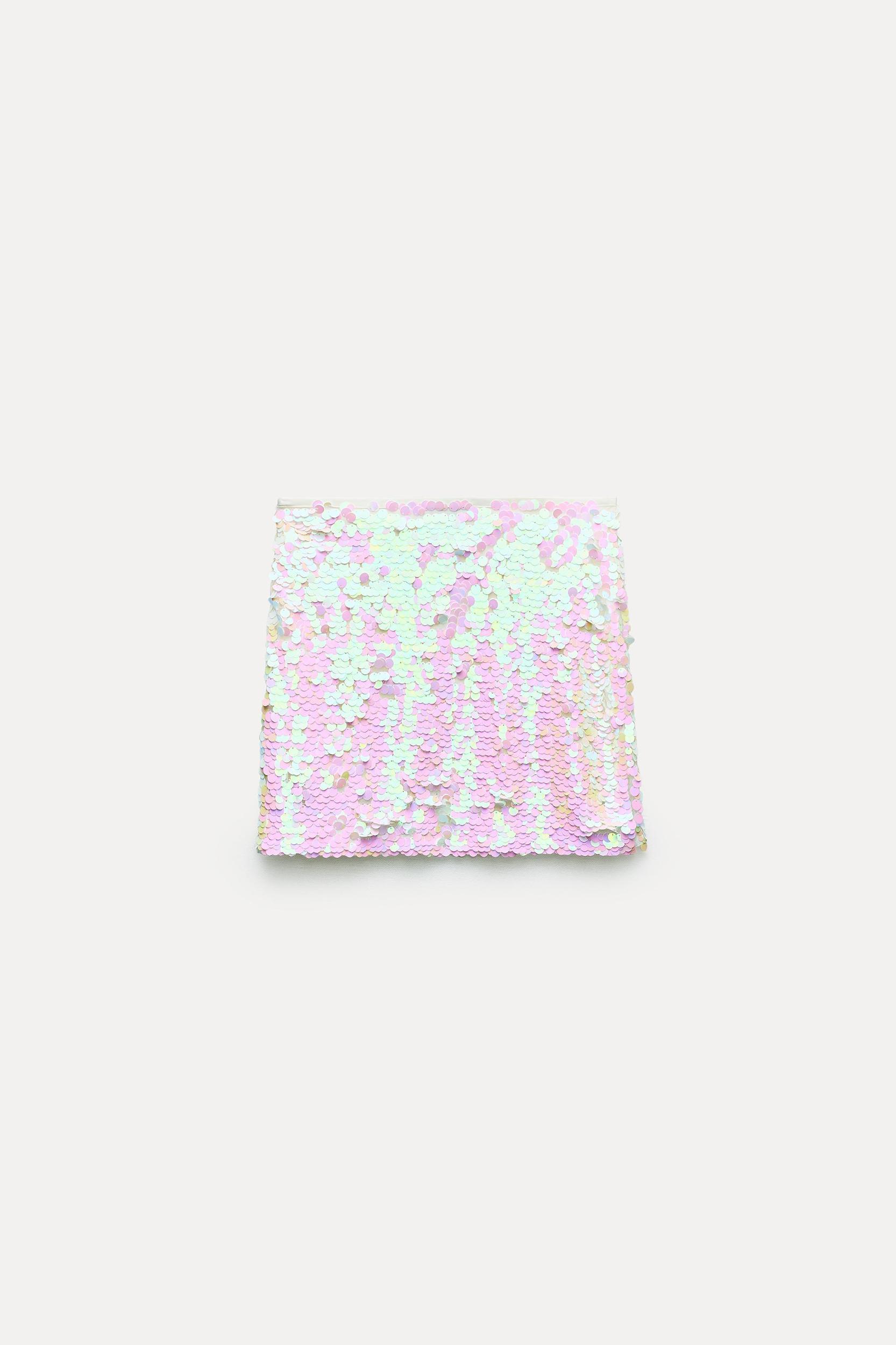 SEQUIN MINI SKIRT Product Image