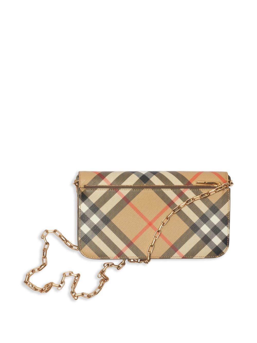 Check chain strap wallet Product Image