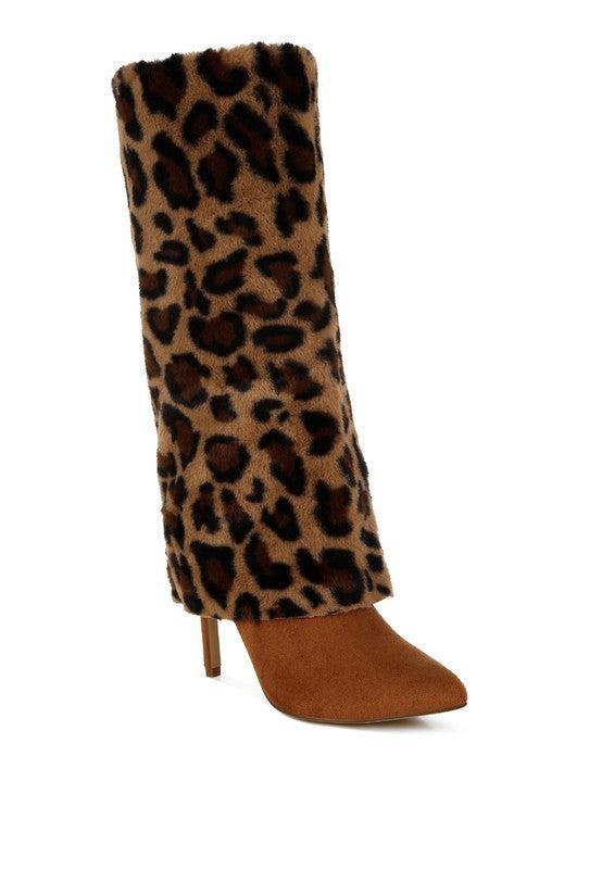 Everglade Fold-Over Calf-High Boots Product Image
