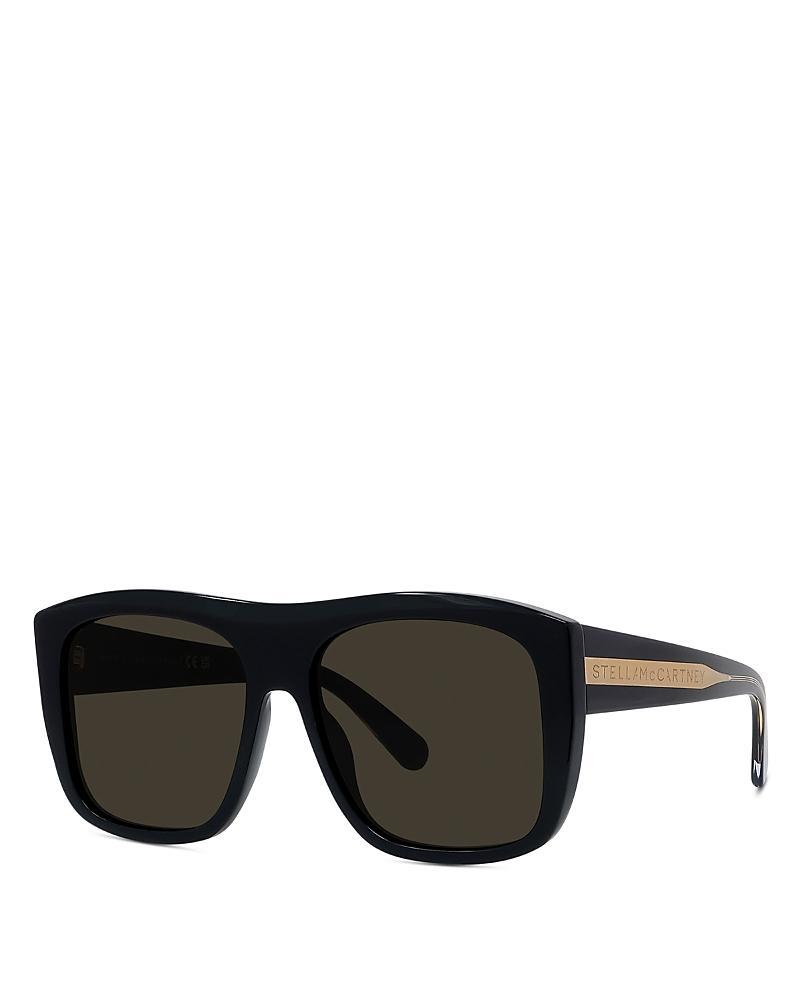 Womens Shield 57MM Geometric Sunglasses Product Image