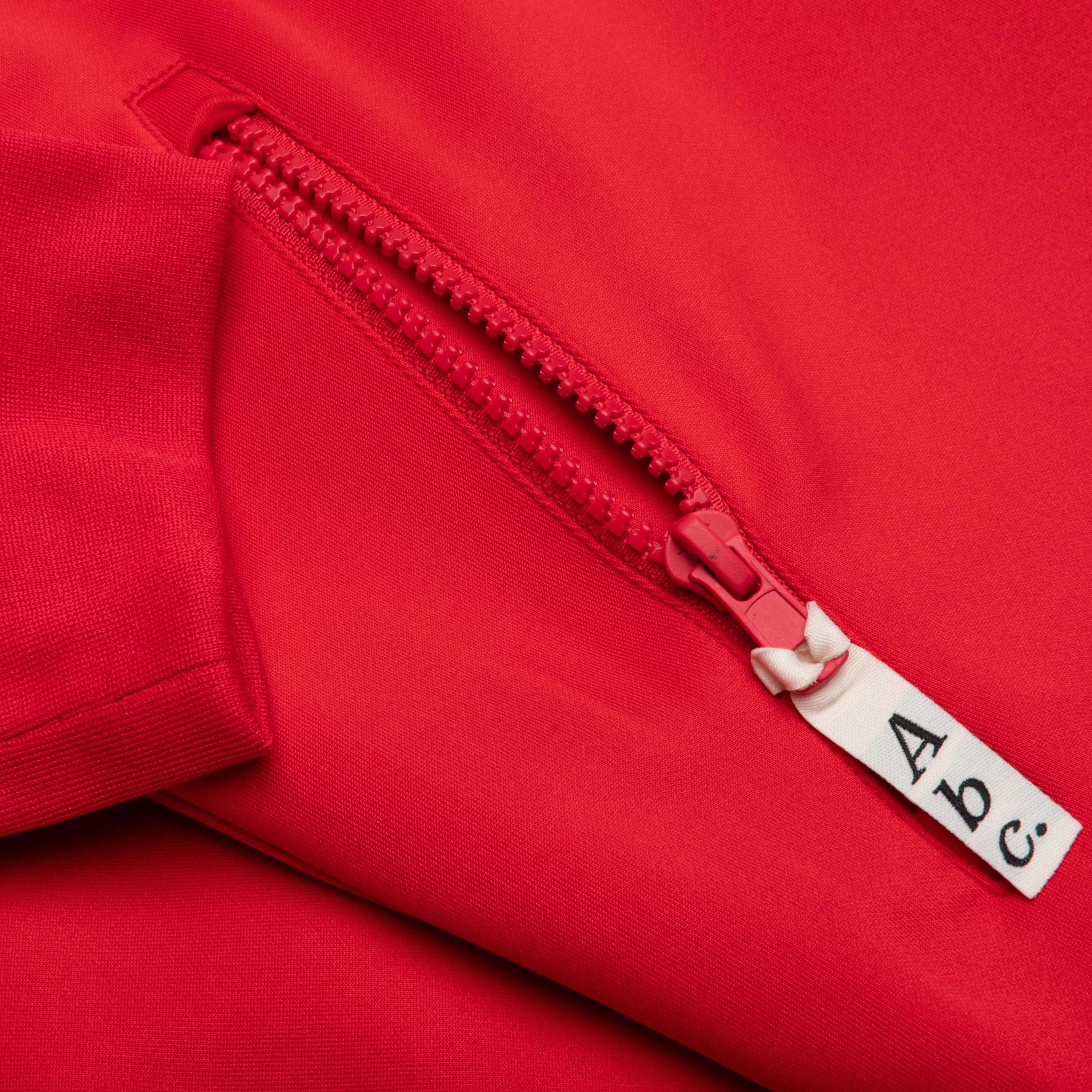 Track Jacket - Red Plaid Male Product Image