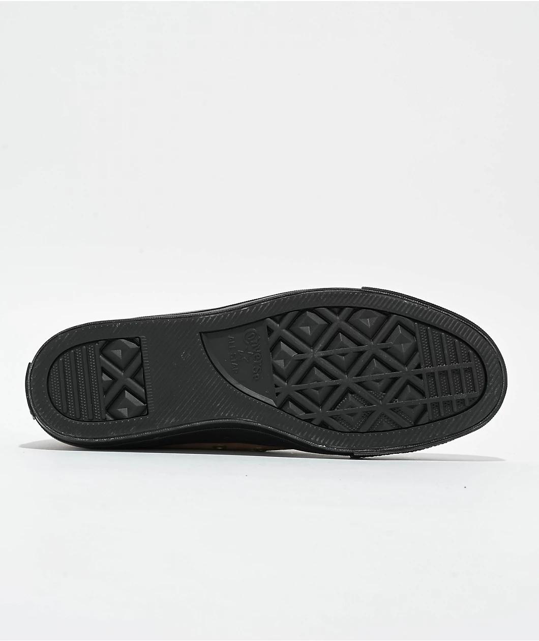 Converse Roman Gonzalez Chuck Taylor All Star Pro Hi Mushroom Forage & Black Suede Skate Shoes Product Image