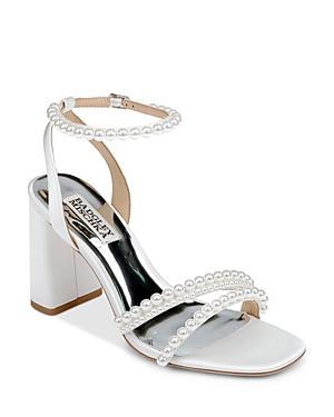 Badgley Mischka Womens Feisty Ankle Strap High Heel Sandals Product Image