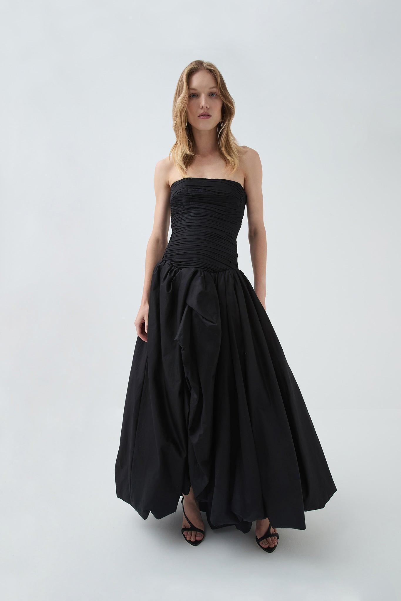 Violette Bubble Hem Maxi Dress Product Image