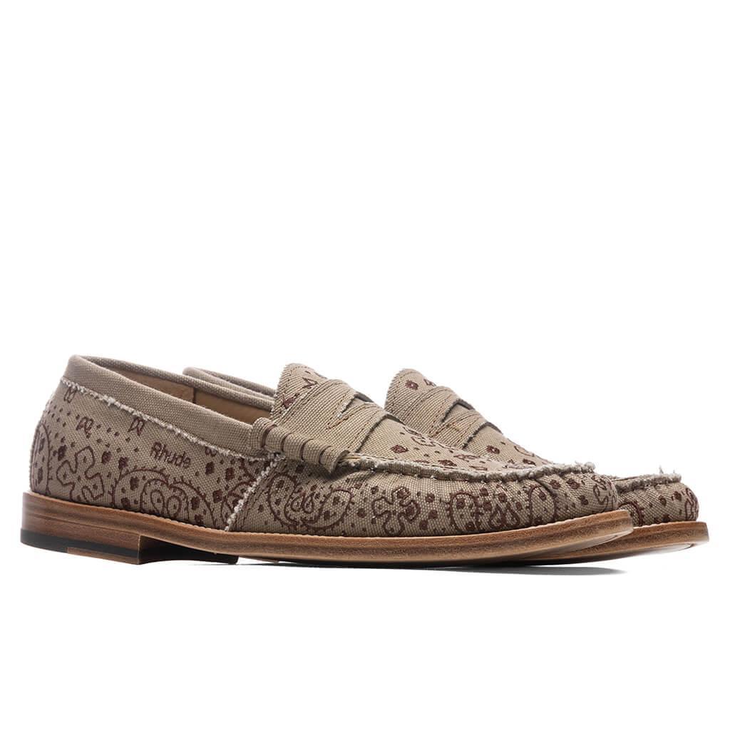 Bandana Loafer - Brown Male Product Image