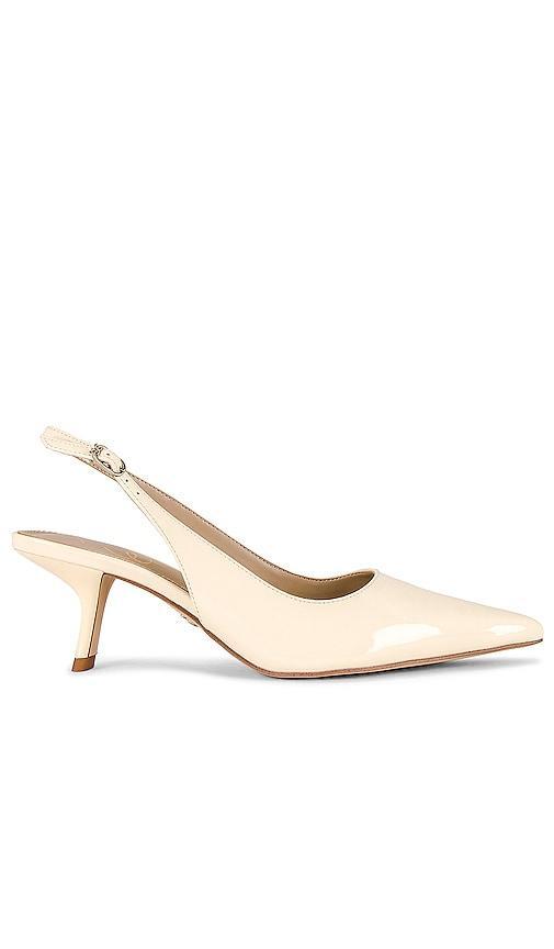 Sam Edelman Bianka Slingback Pump Modern Ivory Patent Product Image