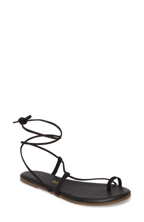 Womens Jo Suede Ankle-Tie Sandals Product Image