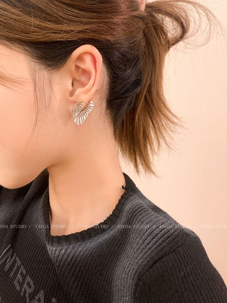 Metal Shell Stud Ear Jacket Product Image