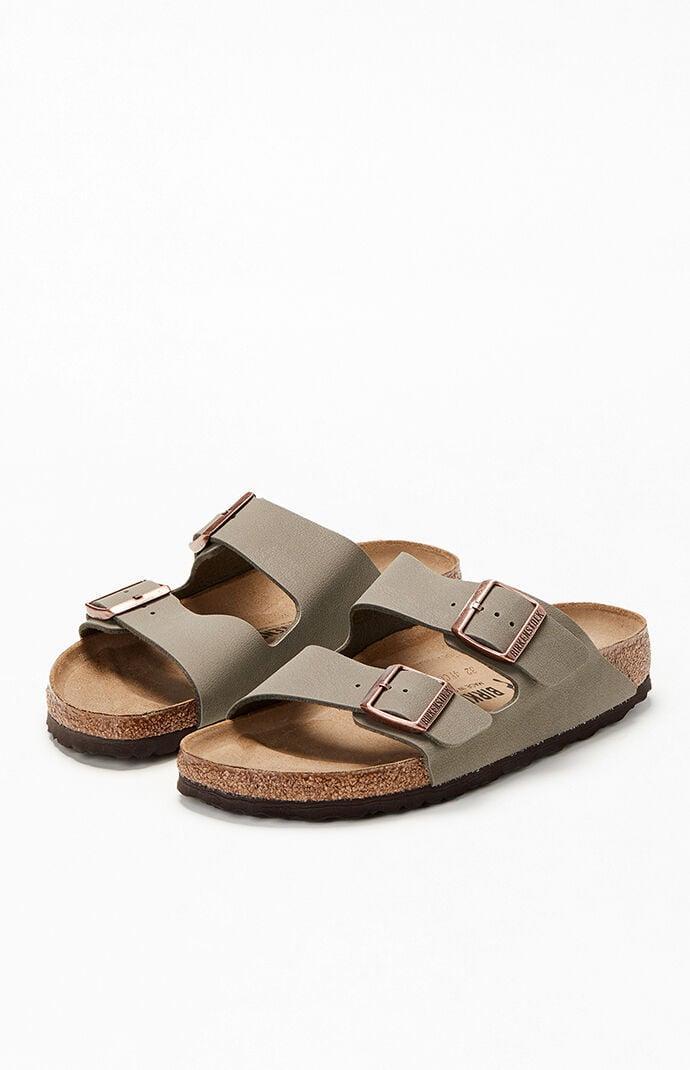 Birkenstock Women's Arizona Slide Sandal Stone Product Image
