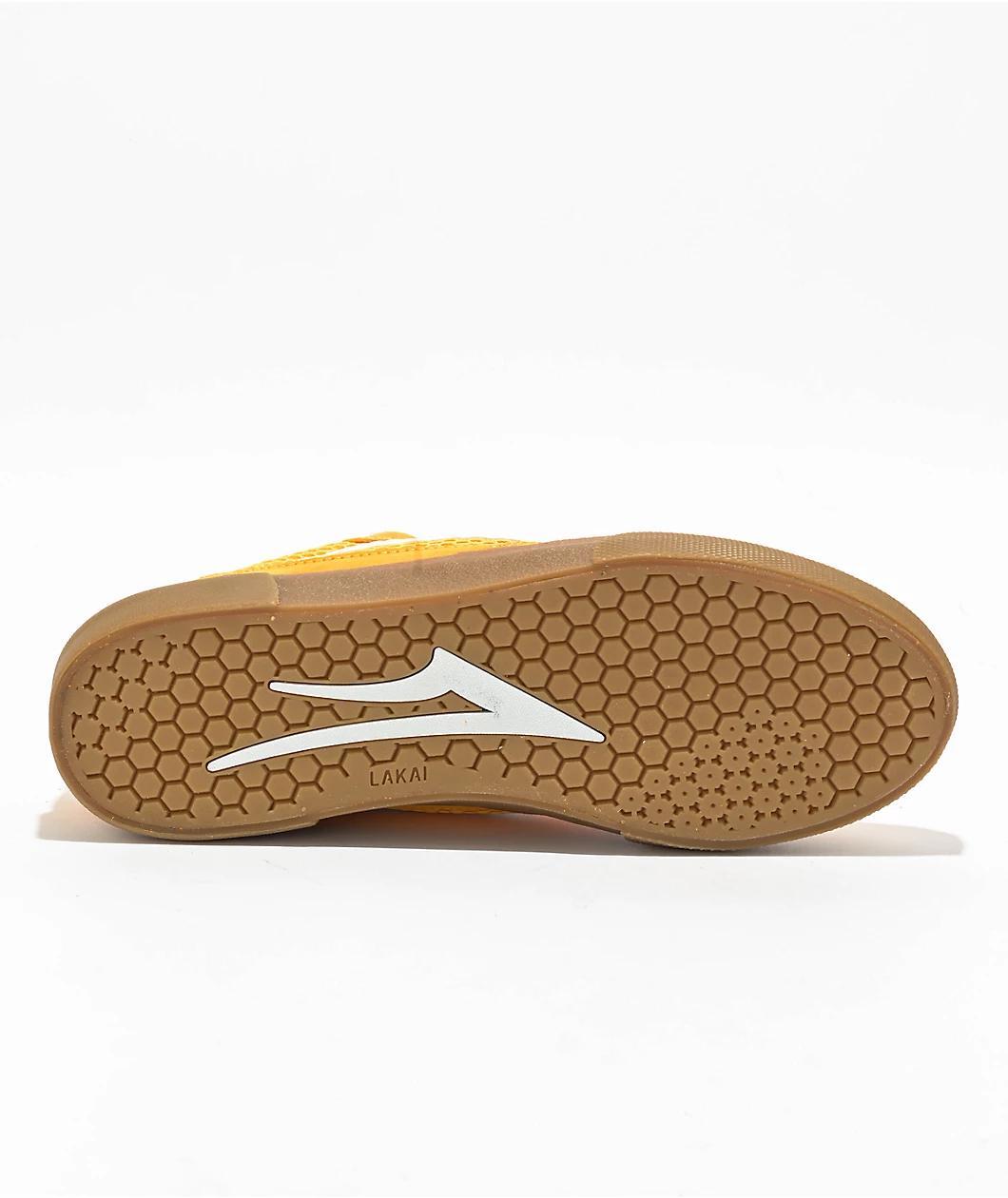 Lakai Cambridge Gold & Gum Skate Shoes Product Image