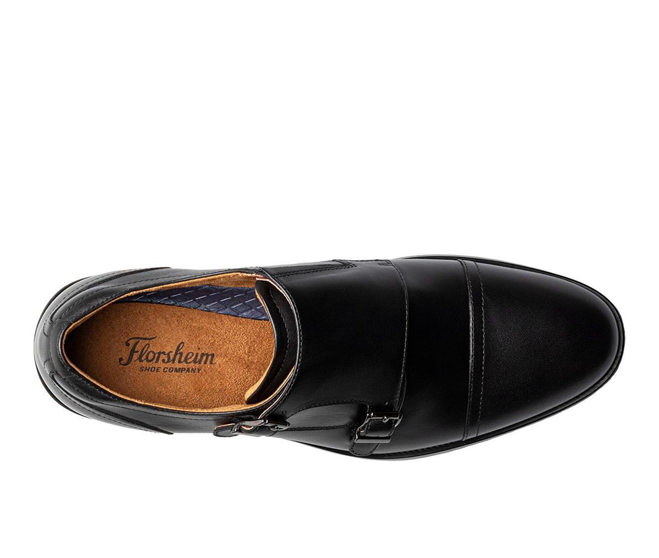Men's Florsheim Rucci Cap Toe Double Monk Strap Dress Shoes Product Image
