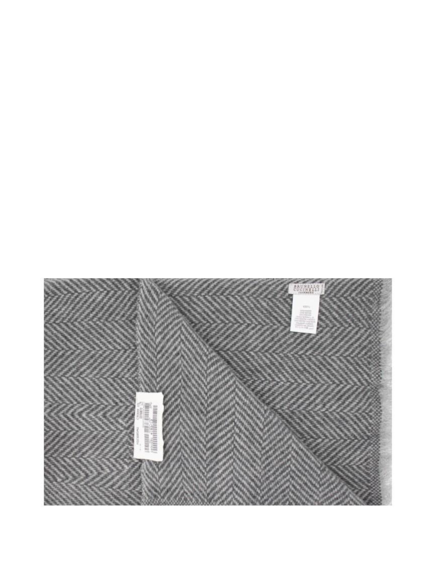 BRUNELLO CUCINELLI Scarf In Grigio Chiaro Product Image