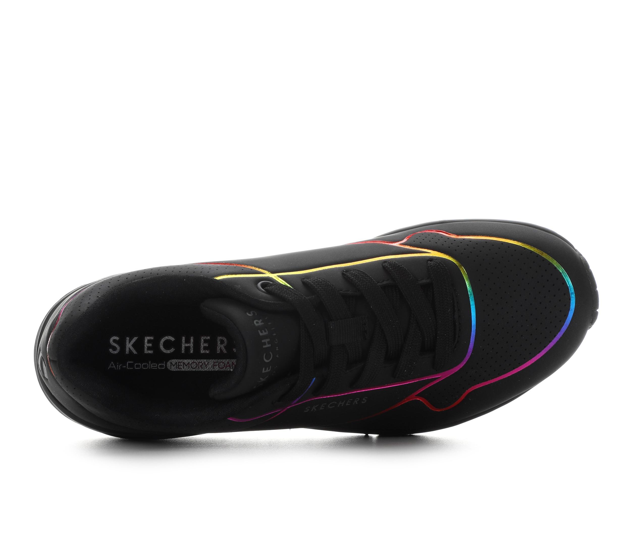 Women's Skechers Street Uno Electric Lines 155168 Casual Sneakers Product Image