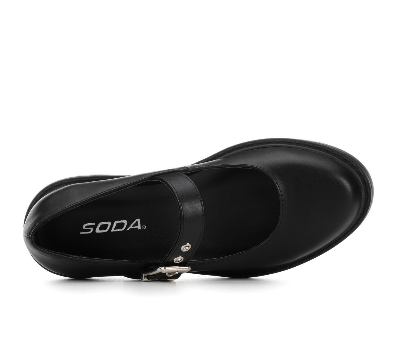 Women's Soda Bonito-S Mary Jane Block-Heels Product Image
