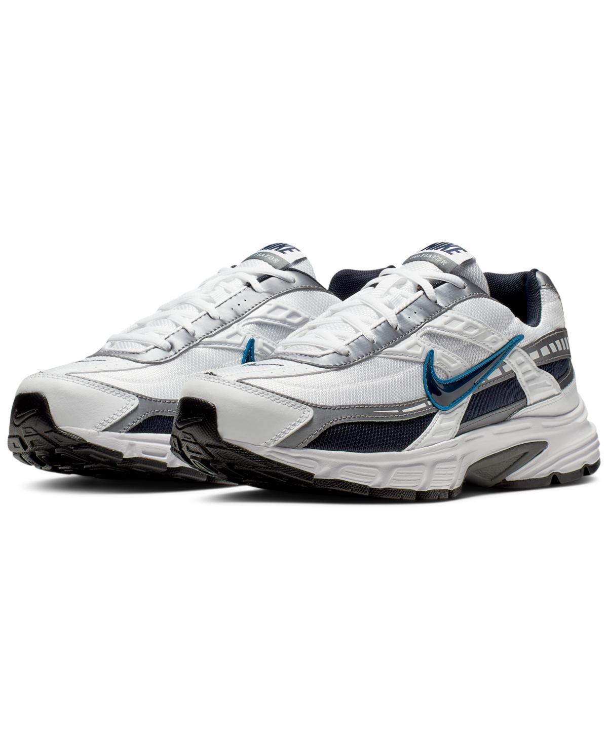 Nike Initiator Mens Running Shoes Grey Silver Black Product Image