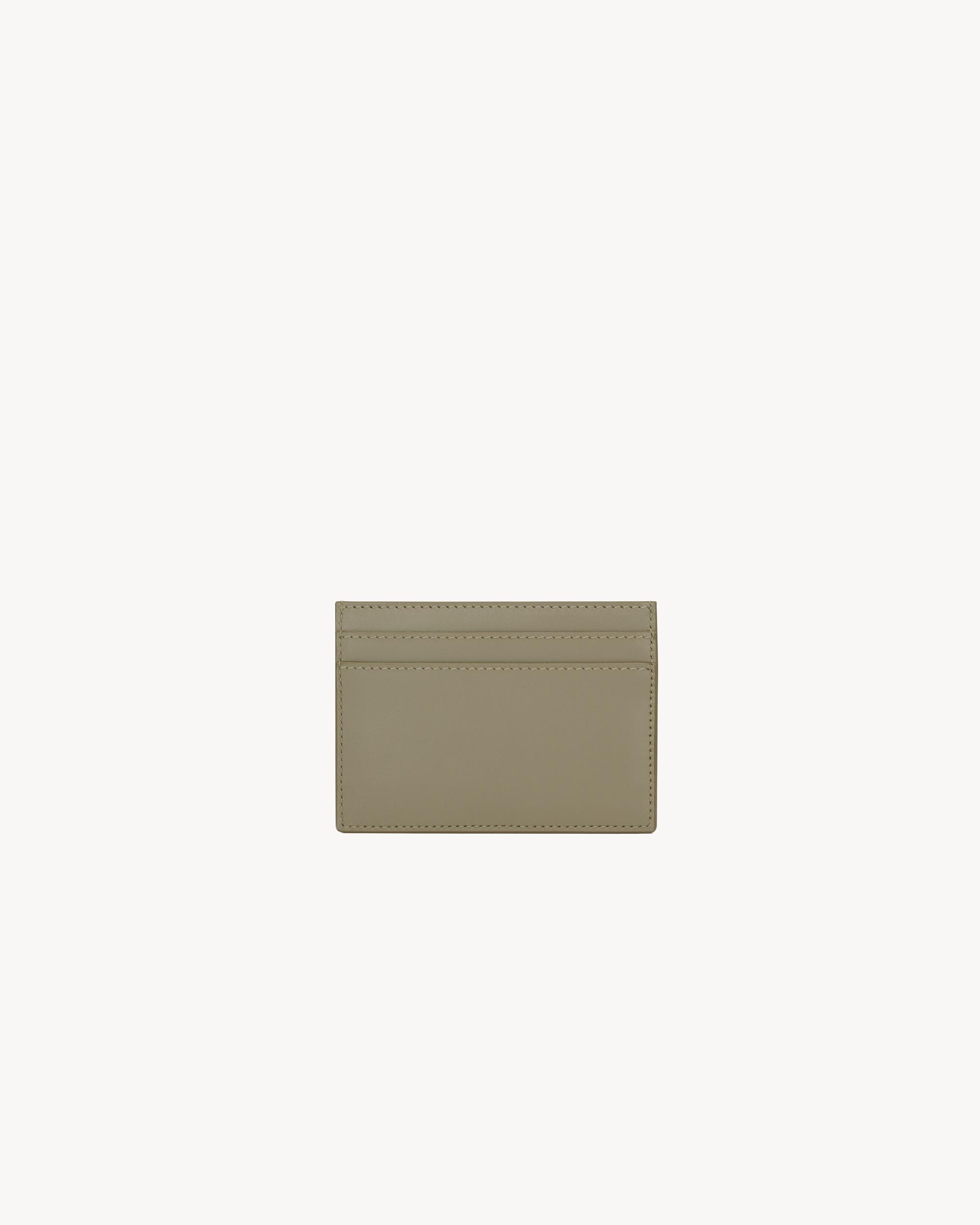 TINY CASSANDRE card case in grained leather Product Image
