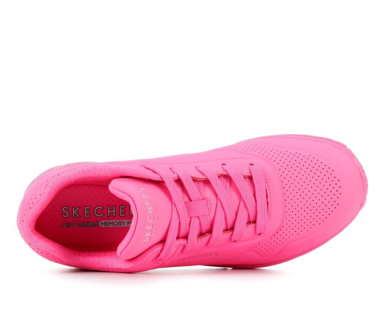Women's Skechers Street Uno Stand On Air 73690 Wedge Sneakers Product Image