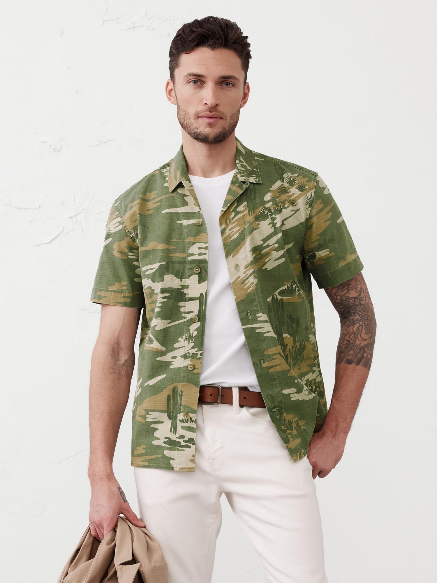 Textured Resort Shirt Product Image
