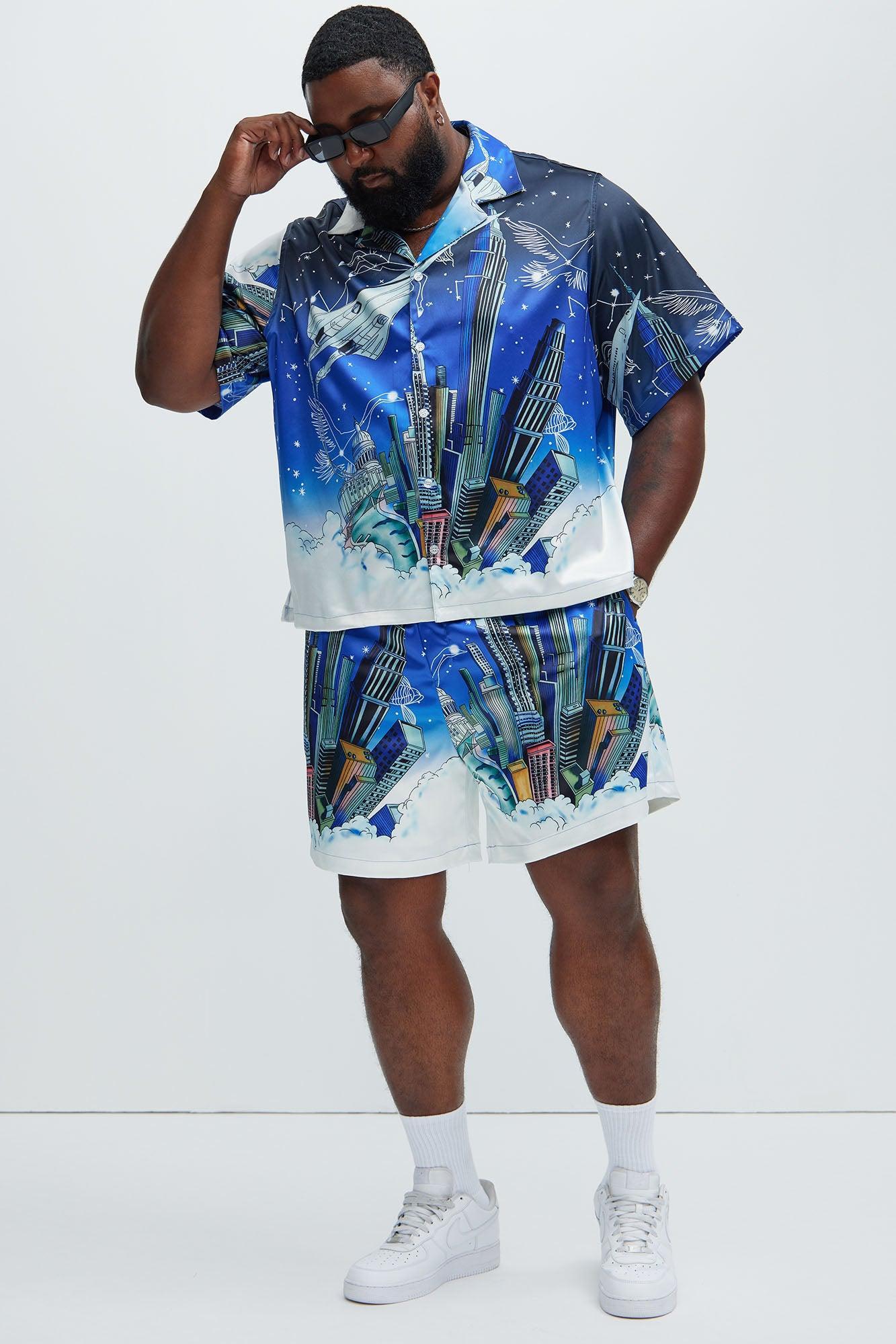 Skyline Shirt - Blue/combo Product Image