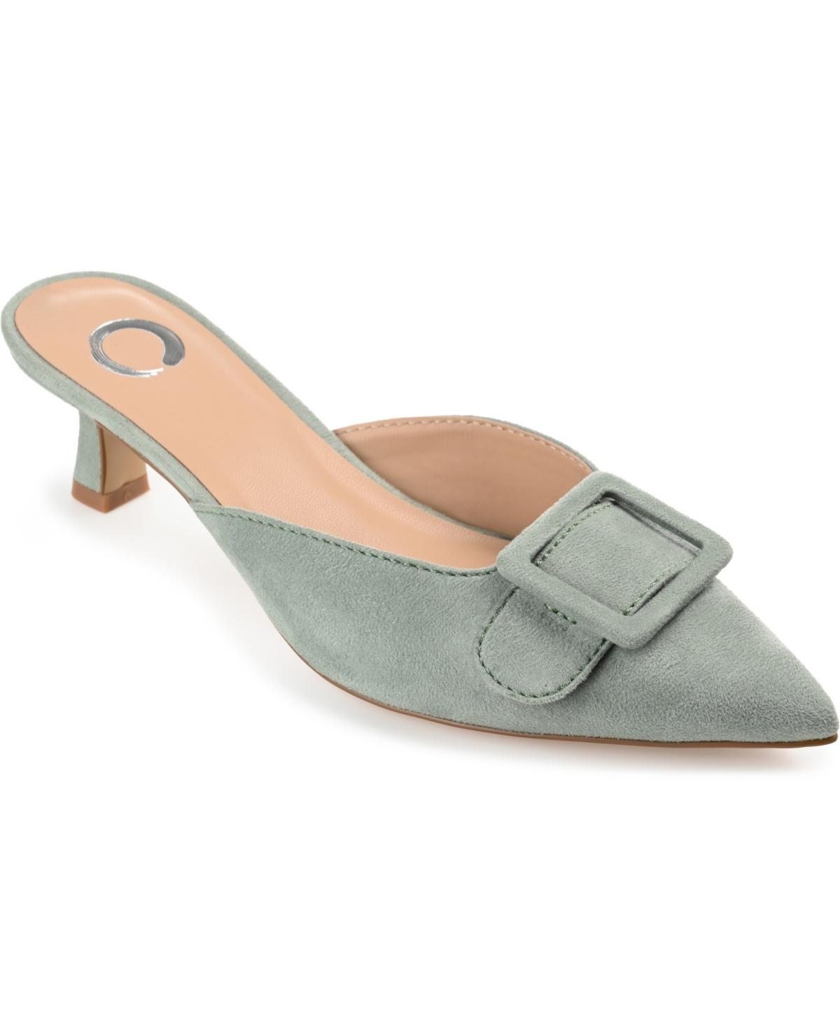 Journee Vianna Women's Heels, Size: 5.5 Wide, Blue Product Image