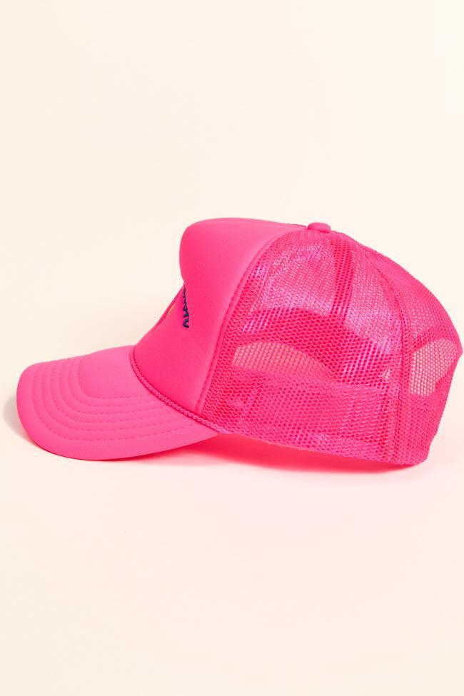 Mental Vacation Pink Trucker Hat SALE Product Image